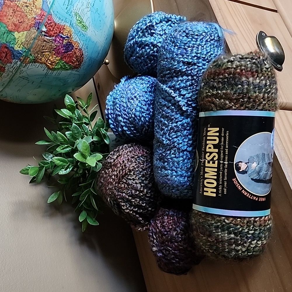 Lion Brand Homespun Regency acrylic yarn